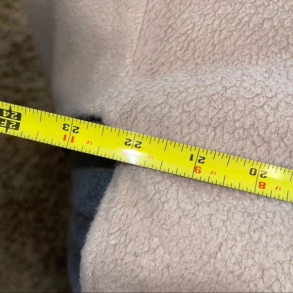 Soft Surroundings Tan Hooded Teddy Pullover Top M - Picture 11 of 13